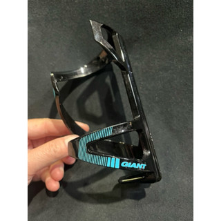 【二手】捷安特 GIANT AIRWAY SPORT 塑鋼水壺架 杯架 自行車水壺架 亮面黑底