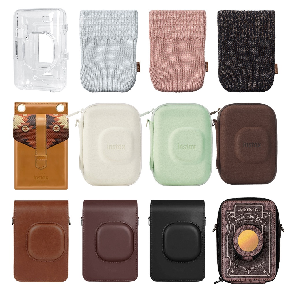 mini LiPlay 專用 皮套 水晶殼 硬殼包 相機包 配件 布套 富士 instax 適用 記憶卡 菲林因斯特