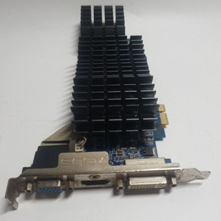 PCI-E 1x顯示卡ASUS靜音GT620 1GB工控VGA半高LP短擋板 多螢幕輸出 金融 炒股