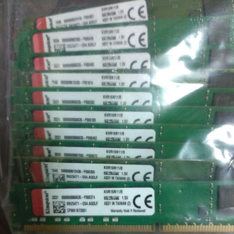 創見 金士頓 威剛 UMAX DDR3 1333 1600  8g  雙面顆粒