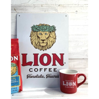 夏威夷咖啡豆品牌LION COFFEE 馬克杯☕️