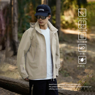 RAINSKY-先鋒機能輕量外套 /-現貨免運-/-男女通款-/衝鋒衣輕鋒衣連帽外套夾克大衣風衣