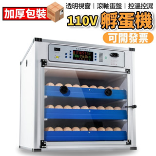 【新北現貨】孵化機 孵蛋機 孵化箱 孵蛋箱 鵝蛋鳥蛋全自動家用智慧小雞孵化器小型中型蘆丁雞孵蛋器雞蛋孵化箱110V