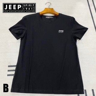 JEEP SPIRIT - 新款男士修身短袖T恤 - 3M反光印花LOGO