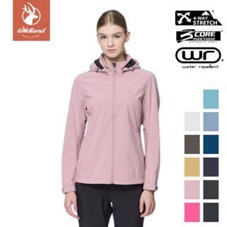 【Wildland 荒野】彈性超輕三層山旅機能外套 女 W2901 | 軟殼外套 輕量 防風防潑水 保暖內刷毛