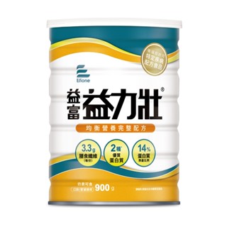 益富 益力壯 營養均衡配方 (900g/罐)【杏一】(12罐送2罐)