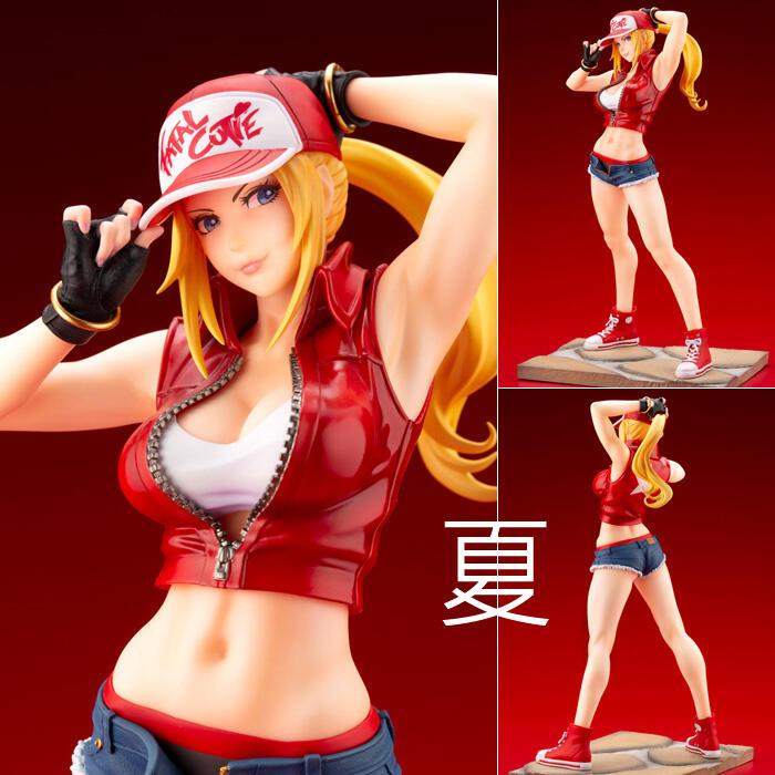 《夏本舖》日版 壽屋 SNK 美少女 泰瑞 柏格 女主角 巨乳 餓狼傳說 格鬥天王 帽子 運動 背心 短褲 山下俊也