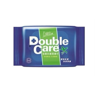 【康乃馨】Double care 加護抗菌潔膚巾 20片｜茶樹精油+天然酵素
