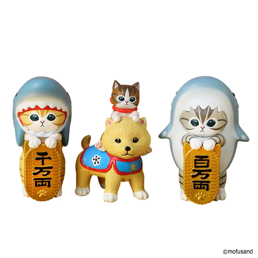 (研達 YENDAR) 貓福珊迪招財公仔 [共3款可選擇]
