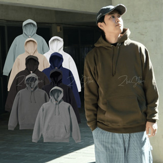 【ZhiStore】United Athle 厚磅 鋪棉 帽T 帽踢 長袖帽t 厚磅帽t 黑色 白色 灰色 UA5618