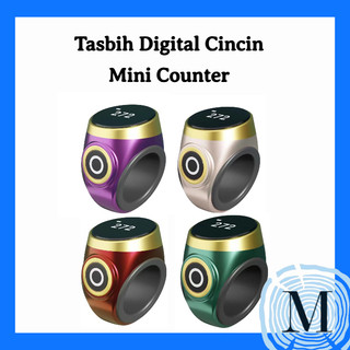 Tasbih Digital Mini Finger Counter Baterai Tasbeh MKM34