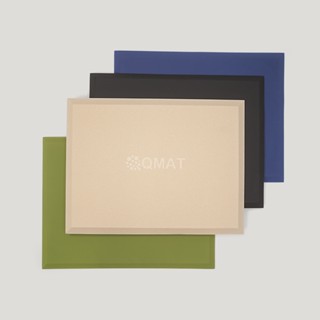【QMAT】20mm(寬版)超慢跑墊45*60cm 臺灣製 (運動跪墊 倒立墊 跳繩墊)