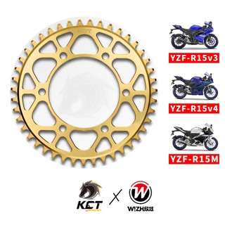 【KCT】K-SS KSS｜428｜R15V3 R15V4 R15M｜2017-CY｜後齒盤 後鋼齒｜W!ZH欣炫