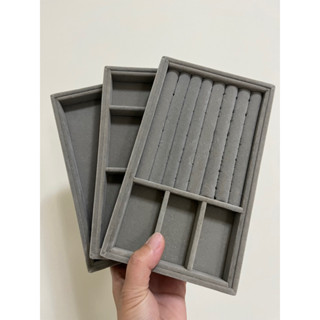 MUJI無印良品灰色收納盒一組［二手］