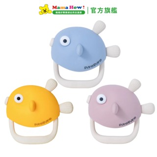 【黃色小鴨PiyoPiyo】鉑金矽膠 金魚QQ固齒器 媽媽好婦幼用品連鎖