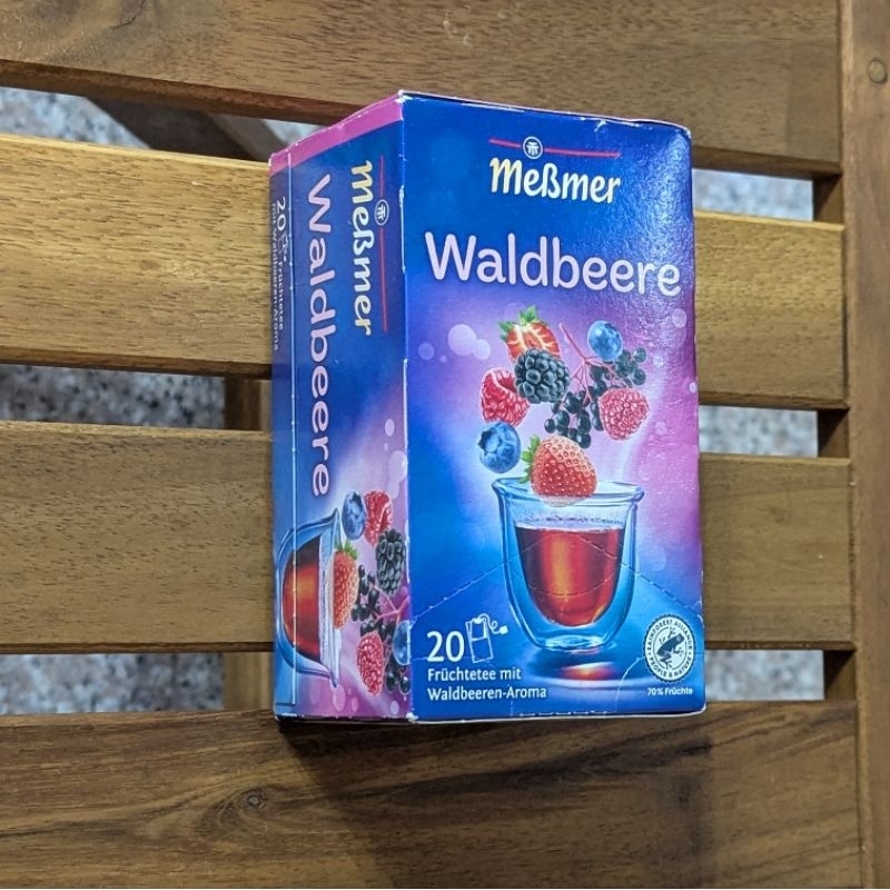 Messmer mebmer 德國 美思茶 黑森林野莓 20包 雨林認證好茶