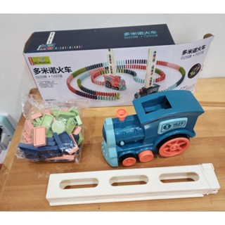 🩷二手玩具🩷 多米諾骨牌小火車 自動骨牌 火車玩具 骨牌玩具
