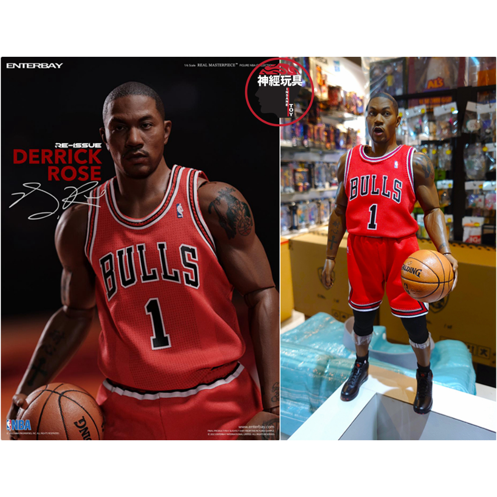 ENTERBAY DERRICK ROSE 1/6 フィギュア　ローズ エンターベイ 1/6 リアルマスターピース コレクティブル フィギュア