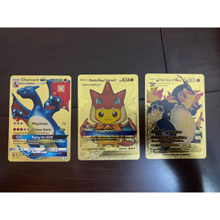 寶可夢 pokemon 皮卡丘 噴火龍 卡片
