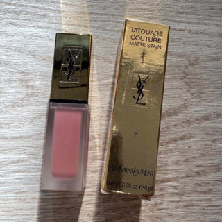YSL 聖羅蘭 時尚印記絲絨唇露 #7
