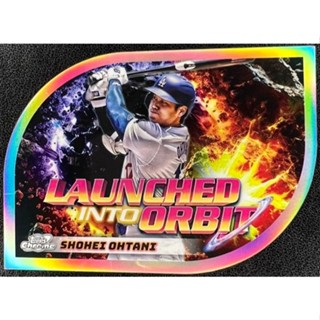 MLB 球員卡 道奇 Shohei Ohtani 大谷翔平 2024 Topps Cosmic Chrome 亮面特卡