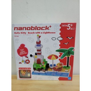 nanoblock 迷你積木-Hello Kitty 燈塔海灘 PK-006