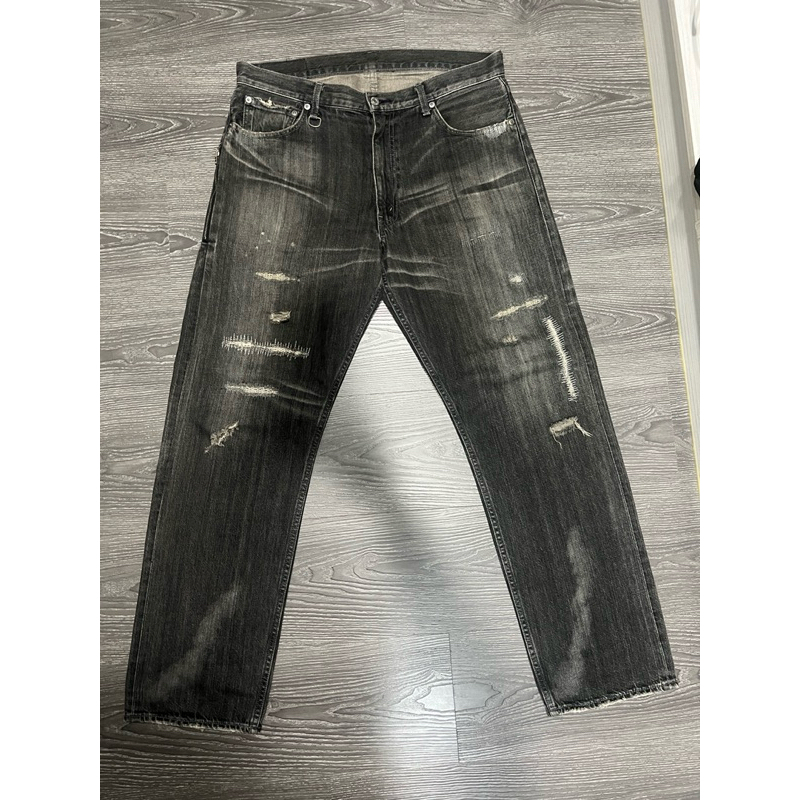 Levi’s Fenom Fragment 破壞5代 暗黑 207 C5 W34 冠希著