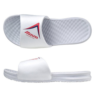 Mizuno 美津濃 運動拖鞋 EVA發泡 柔軟 舒適 輕量 白 P1GJ20212 現貨出清
