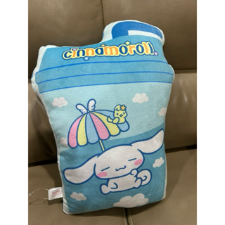 二手9成新✨正版 Sanrio三麗鷗 大耳狗 玉桂狗 果汁杯造型抱枕 造型抱枕 抱枕 小枕頭