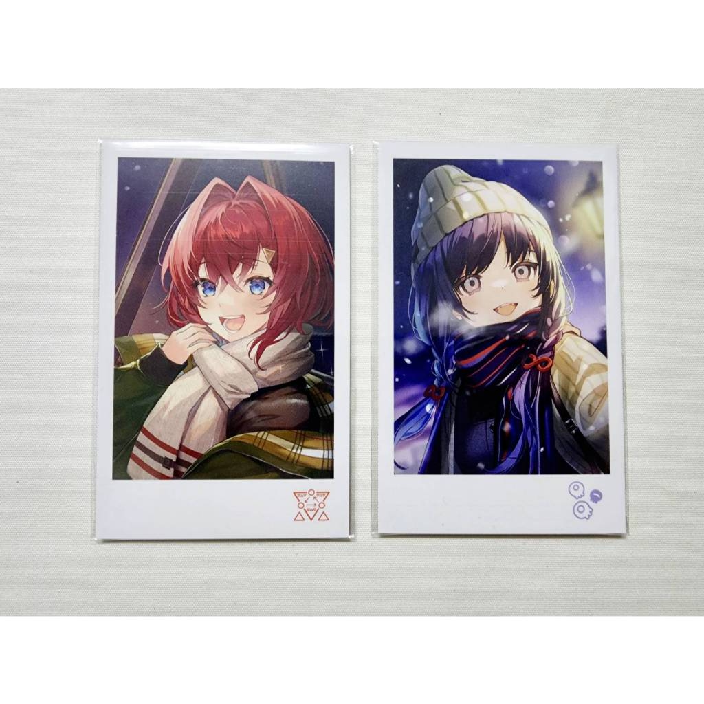 Nijisanji JP 彩虹社 安潔·卡特莉娜/アンジュ/先斗寧 2022 冬季約會/冬約拍立得