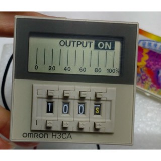 🌞二手OMRON歐姆龍H3CA-8H數位/計時器DC24V限時動作/自行復歸TIMER電源ON延遲動作ON-DELAY