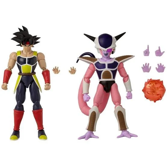 BANDAI Dragon Stars 七龍珠 可動公仔 巴達克VS第一型態弗利沙 東海模型