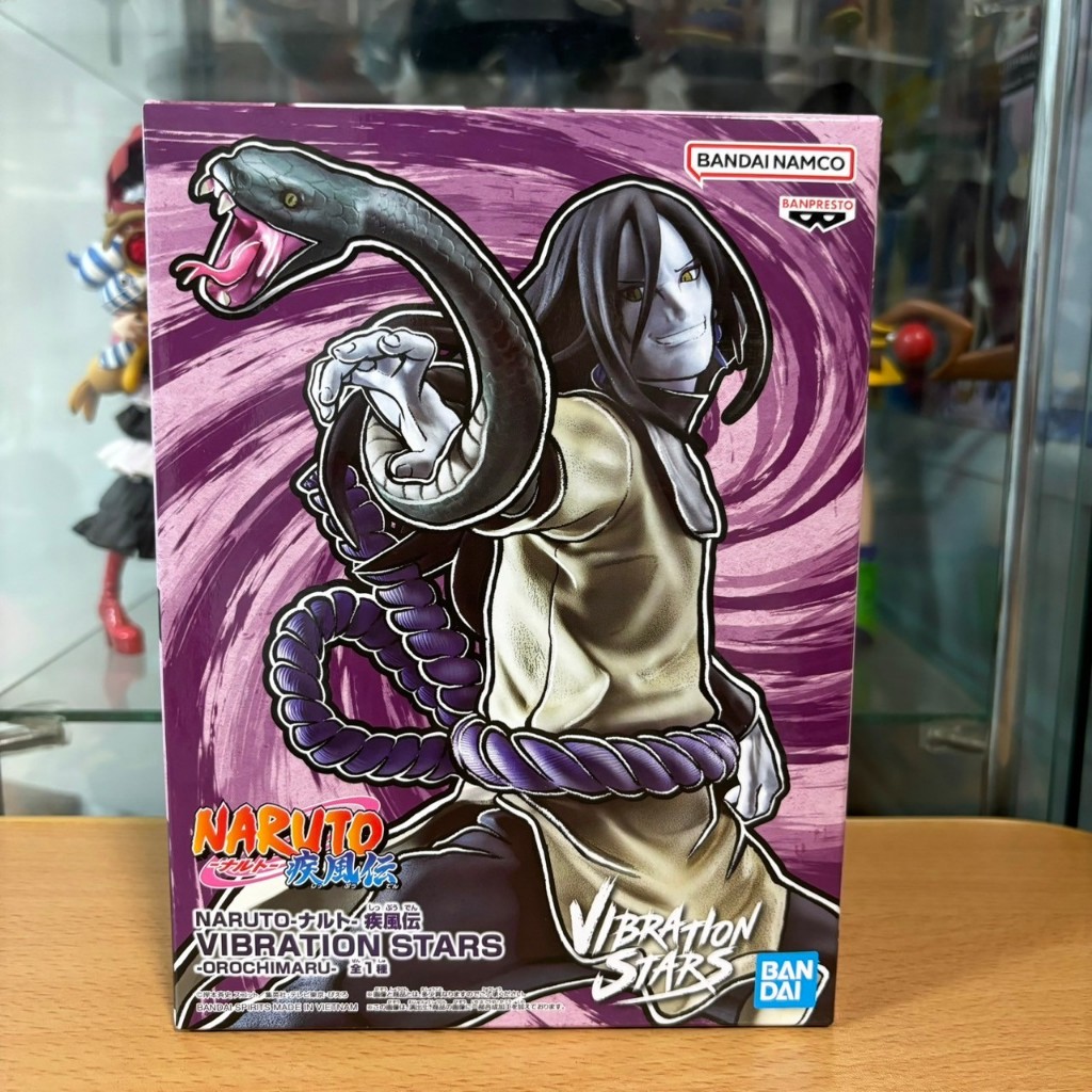 正版 日版 火影忍者 VIBRATION STARS 大蛇丸 日本 萬代 景品 公仔