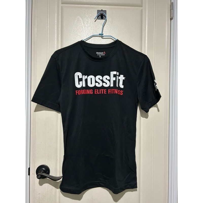 REEBOK CrossFit® TEE BLACK 運動上衣 T恤 健身 訓練 短袖T 黑 BR0736