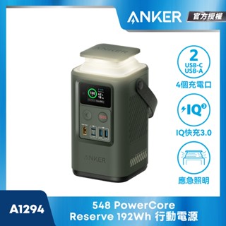 ANKER 官方授權直營【192Wh 機身標示】A1294防災必備．電力不斷60000mAh 2C2A 儲能行動電源
