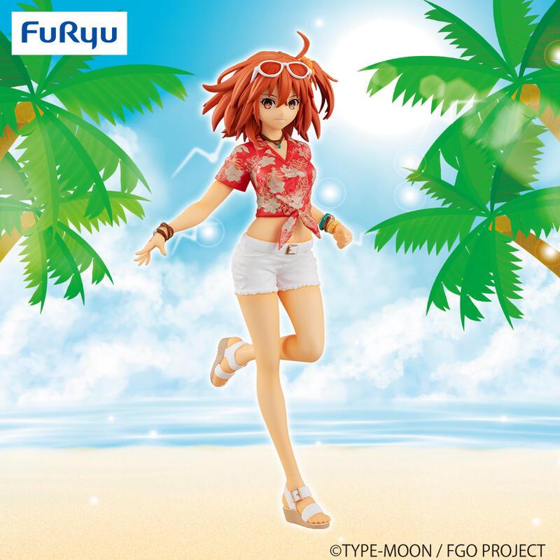 《夏本舖》日版 FuRyu Fate 女主人公 熱帶夏季 魔術禮裝 夏威夷 海灘 襯衫 墨鏡 短褲 御主 FGO 景品
