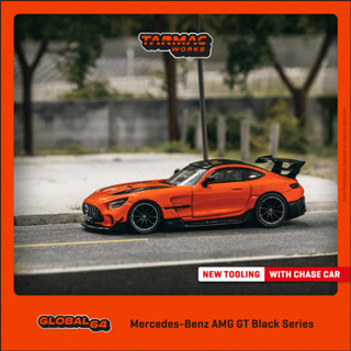 [現貨] Mercedes-Benz AMG GT Black Series 橘色 1:64 Tarmac模型