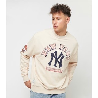 MLB New Era 紐約 洋基隊 New York Yankees 純棉圓領 學院風 大學T 長袖T