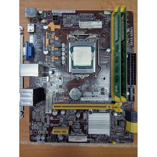 Asus H81M-E/M51AD/DP_MB+I5-4460+8G*2(含擋板風扇)-拆機良品