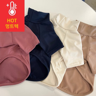 OOPET ♡ 現貨｜韓國 發熱高領內搭 S-2XL｜韓國品牌 韓國寵物服飾 寵物衣服 狗狗衣服 貓咪衣服