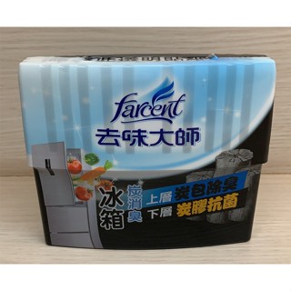 【現貨】去味大師 【冰箱專用】消臭易-備長炭【150g/入】炭包除臭 炭膠抗菌 減少冰箱異味