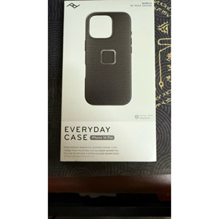 Peak design Everyday case 手機殼 for iPhone 16 pro 石墨灰 Charcoal