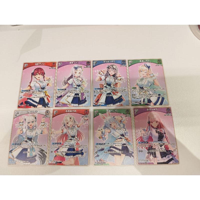 HOCG hololive 出道服系列 收藏卡 白上吹雪 沙花叉 百鬼綾目 寶鐘瑪琳 兔田佩克拉 紫咲詩音 天音彼方