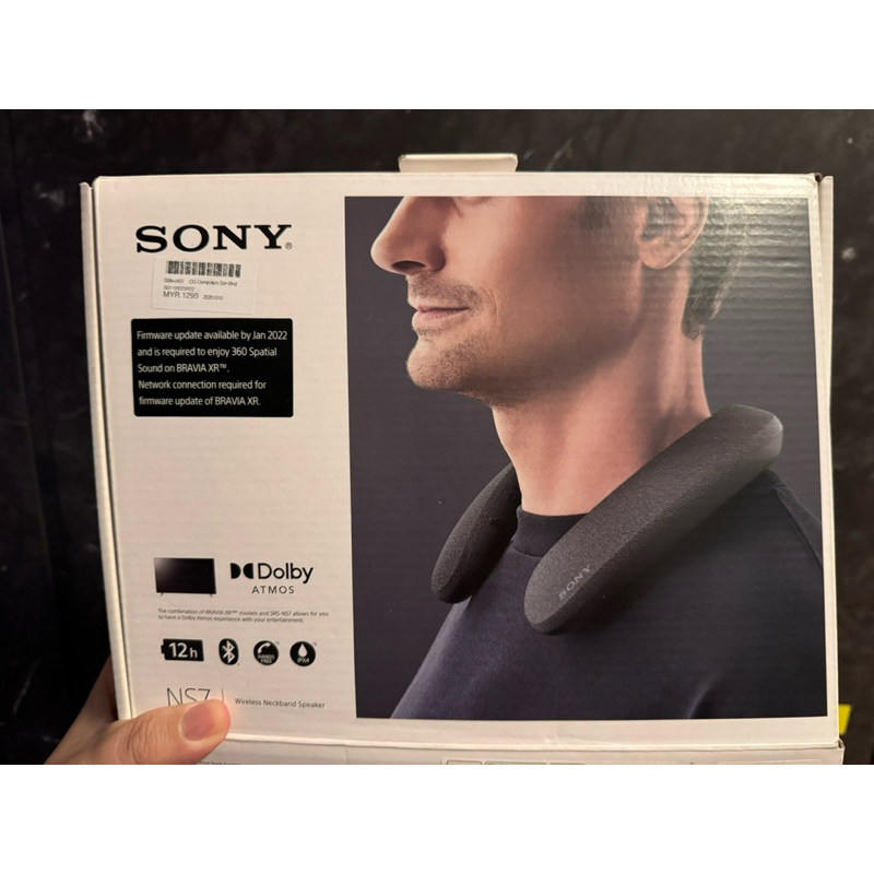 SONY SRS-NS7 藍芽喇叭無線頸掛式穿戴式 揚聲器