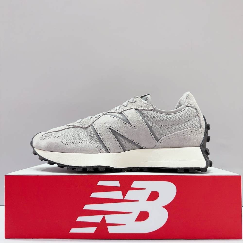 New Balance NB 327 男女款 灰色 D楦 皮革 麂皮 復古 運動 休閒鞋 U327SWA