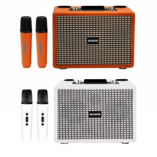 AIWA 愛華 AI-KBQ20 雙麥克風 (可刪除人聲) K歌音箱 可兩臺同時播放環繞音效功能