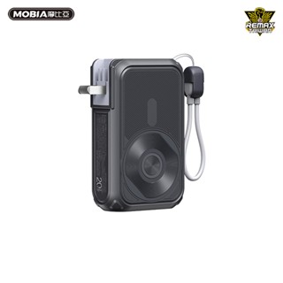 REMAX CP-2 磁吸15W無線充自備線AC牆插 行動電源+充電器20000mAh 自帶支架 正版臺灣公司貨