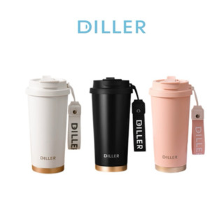 【DILLER】POKSELECT 隨行保溫杯 咖啡杯 保溫咖啡杯 吸管保溫杯 雙飲保溫杯 316保溫瓶 環保杯 飲料杯
