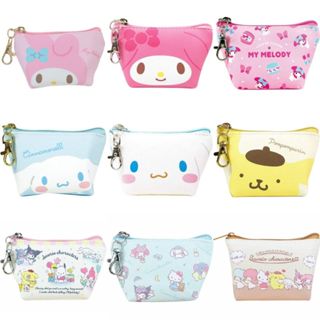 【日貨】三麗鷗SANRIO 三角迷你收納包 美樂蒂 大耳狗 布丁狗 三麗鷗家族 零錢包 化妝包 收納包
