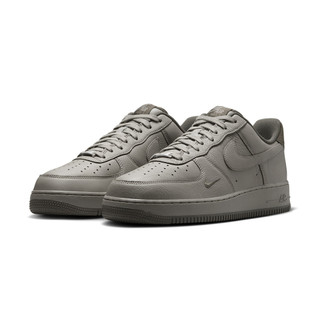 S.G Nike Air Force 1'07 LV8 HM9483-300 男 灰綠 刺繡 小勾 AF1 皮革 透氣